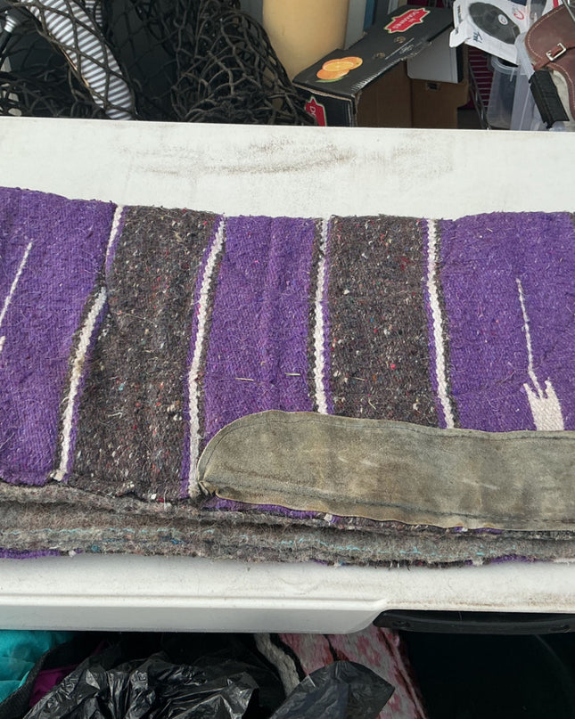 Western Saddle Pad Purple 28X28