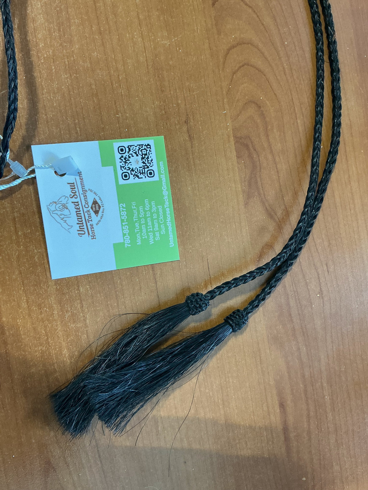 Hand Made Horse Hair String Black