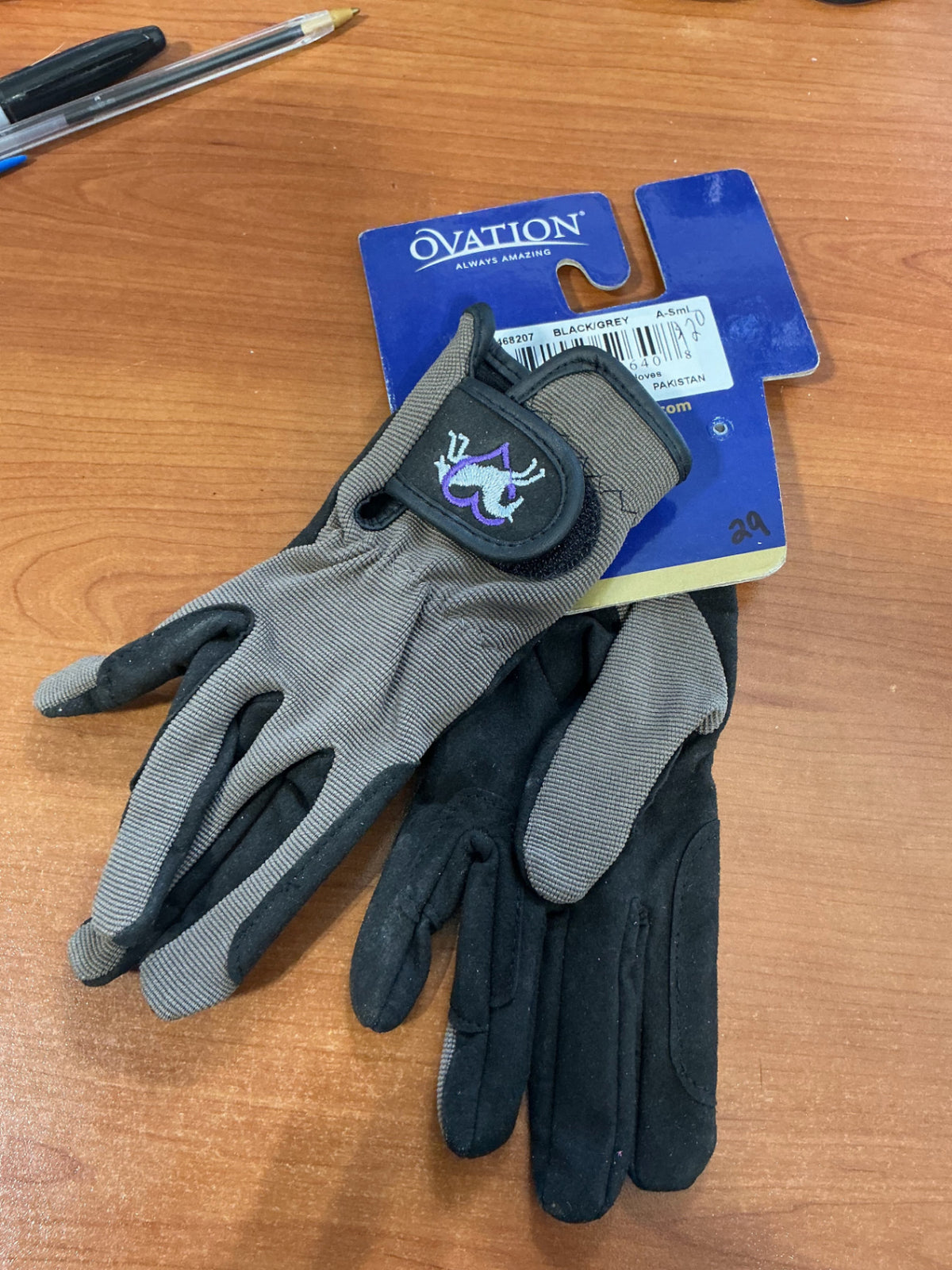 English Riding Gloves kids small