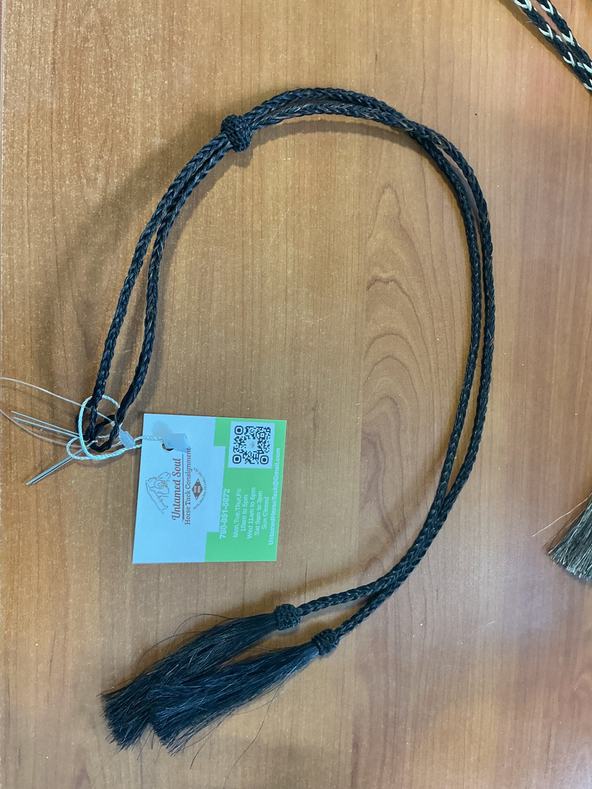 Hand Made Horse Hair String Black