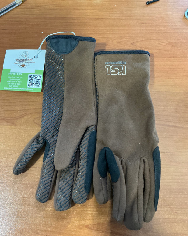English Riding Gloves Ladies XS Brown