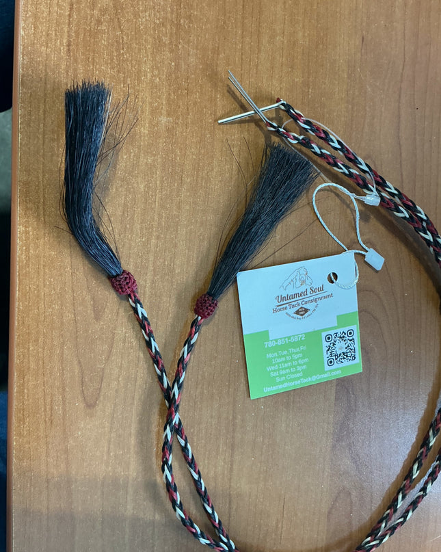 Hand Made Horse Hair String Red