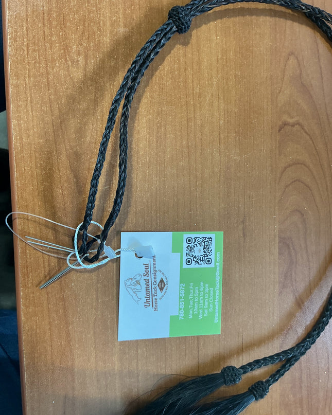 Hand Made Horse Hair String Black