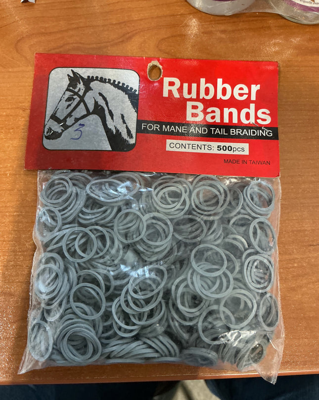 Rubber Bands Grey