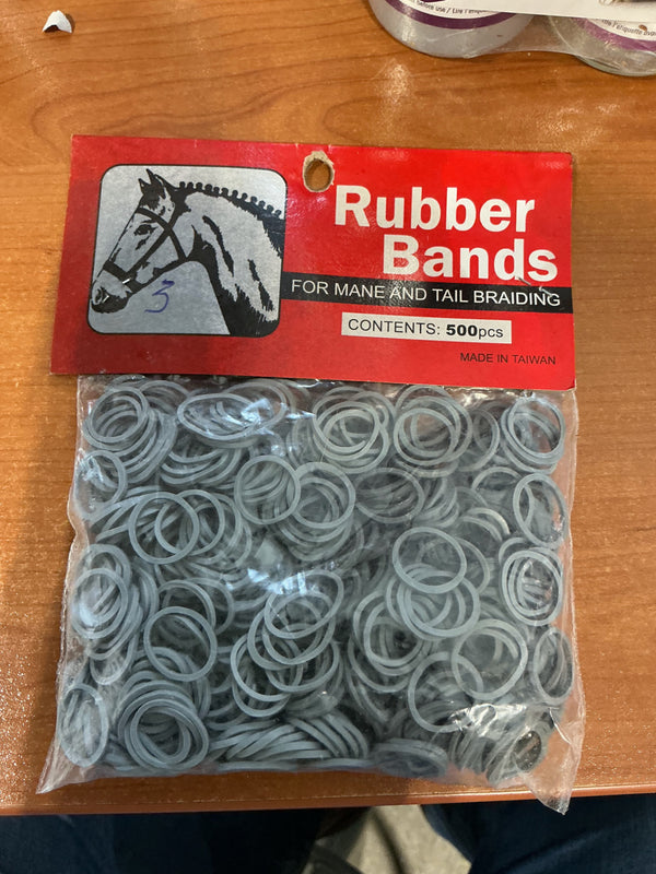 Braiding Rubber Bands – Grey | New with Tags