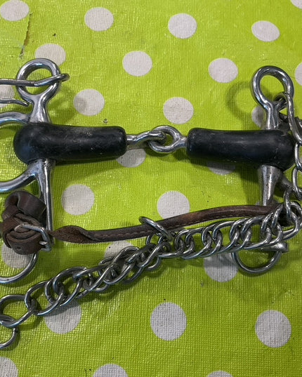 Bit Rubber Jointed Pelham 5" 