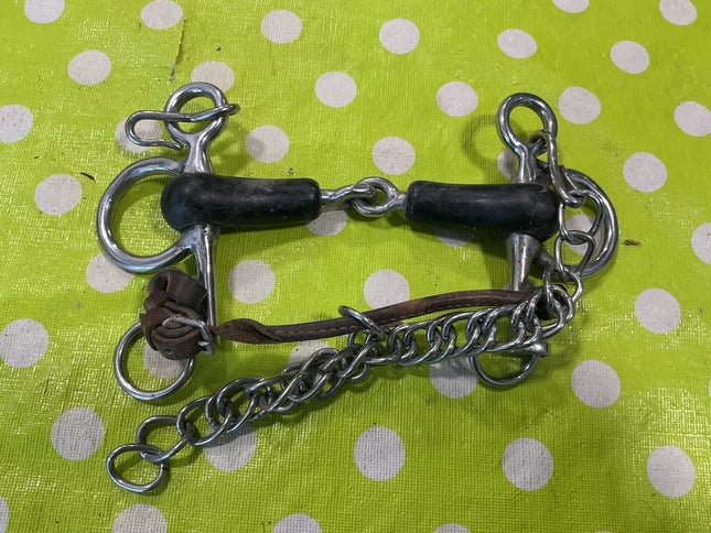 Bit Rubber Jointed Pelham 5" 
