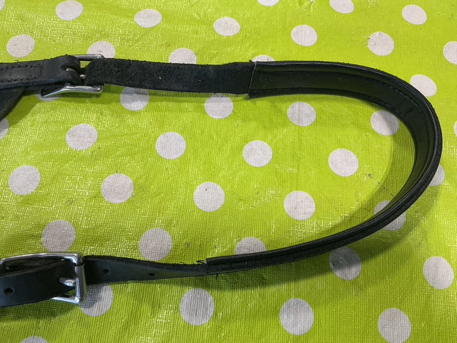Lunge Cavesson Black Leather 