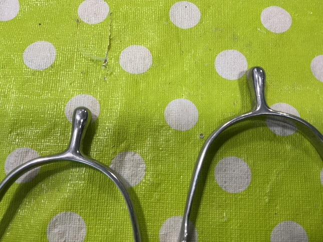 English Spurs with Straps 