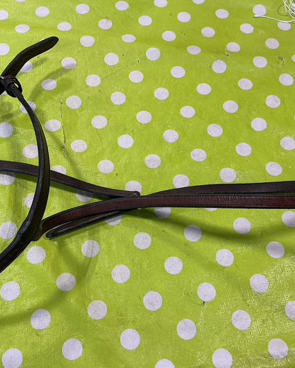 English Nose Band Only Leather 