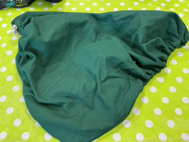 English Saddle Cover Green 