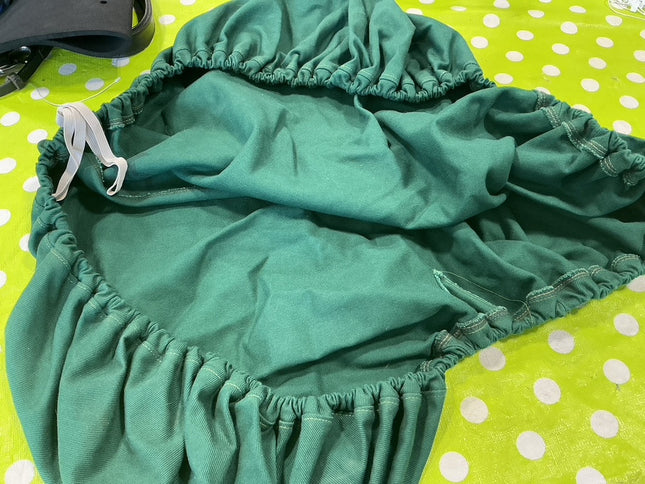 English Saddle Cover Green 