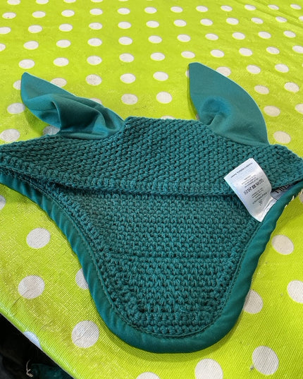 English Saddle Pad Full & Bonnet Green 