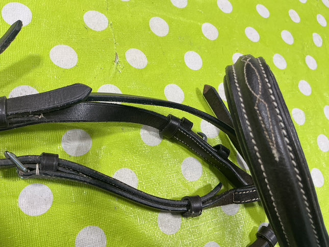 English Bridle Brown Leather 