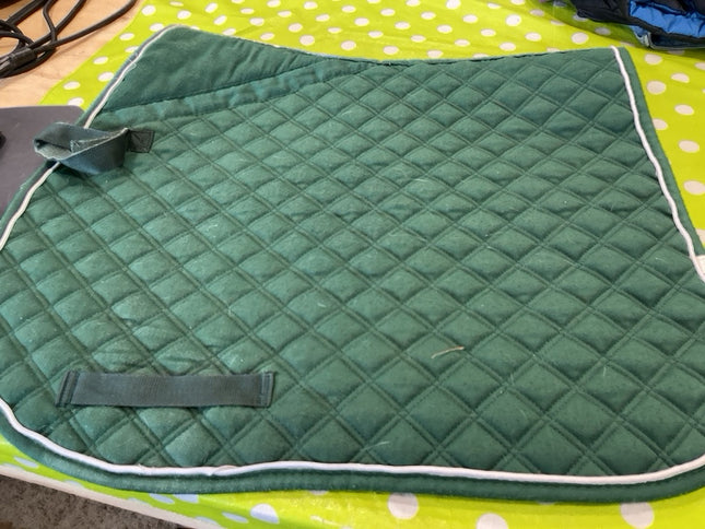 English Saddle Pad Green 