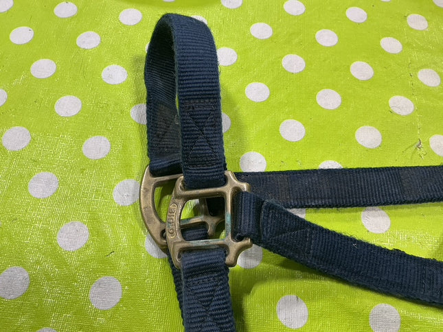 Halter Nylon Blue Med 