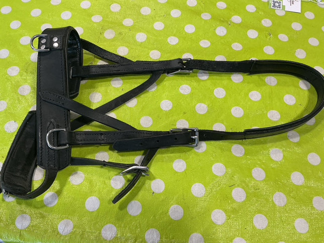 Lunge Cavesson Black Leather 