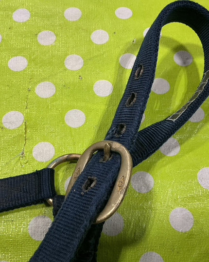 Halter Nylon Blue Med 