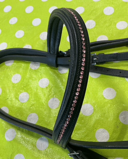 English Bridles Little Bling Brown