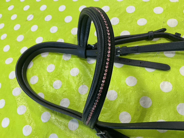 English Bridles Little Bling Brown