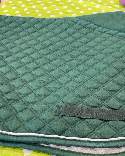 English Saddle Pad Green 