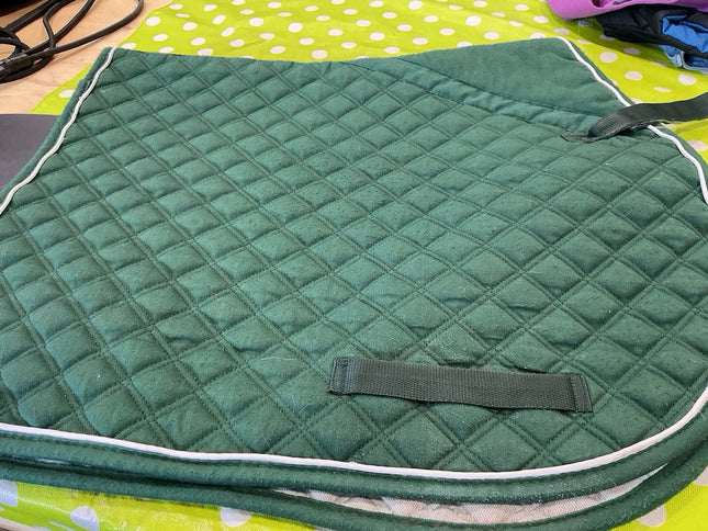 English Saddle Pad Green 