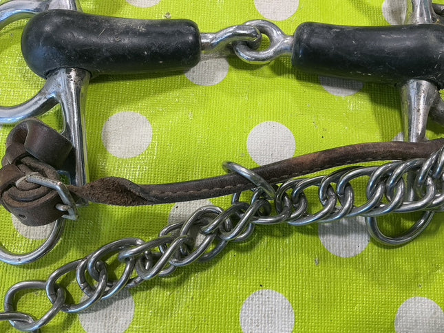 Bit Rubber Jointed Pelham 5" 