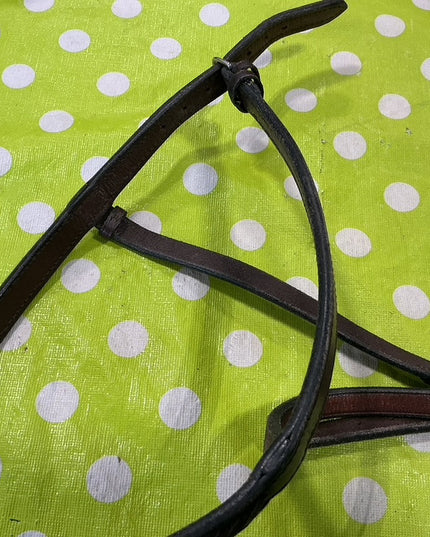 English Nose Band Only Leather 
