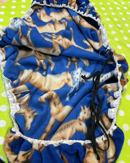 English Saddle Cover Fleece 