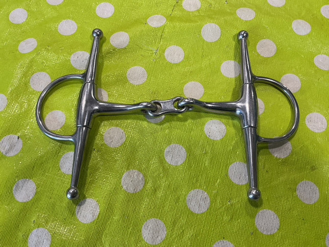 Bit Full Cheek DogBone Snaffle 5" 