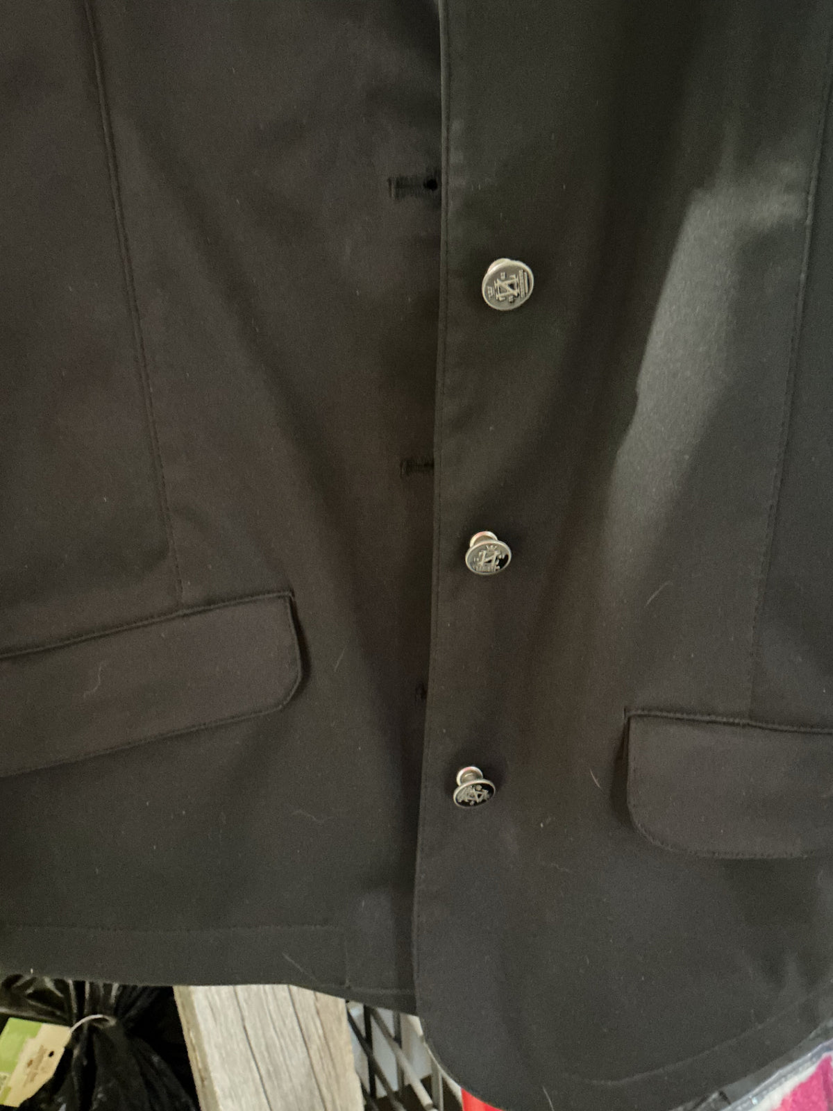 English Show Coat 13/14 Black