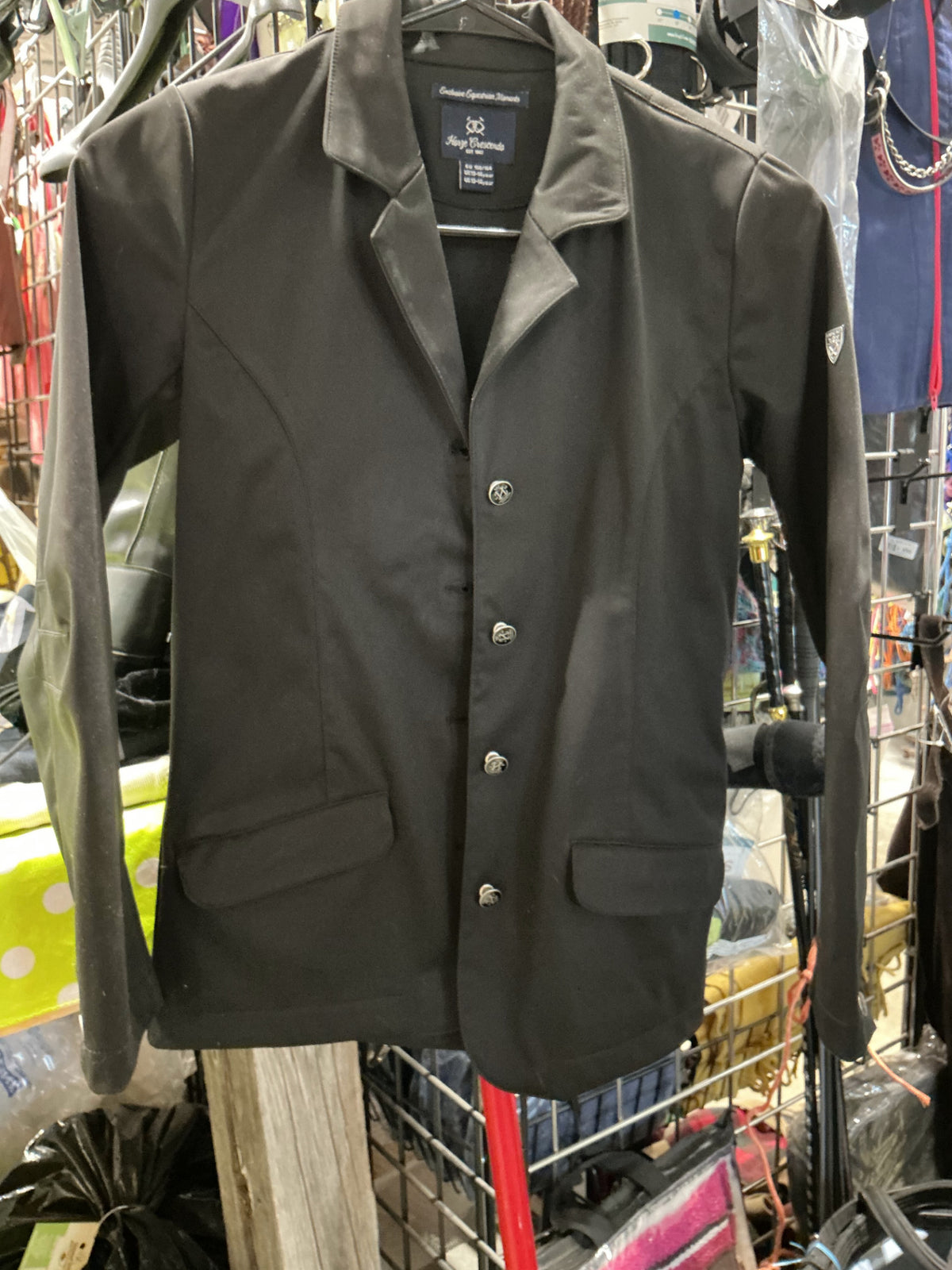 English Show Coat 13/14 Black