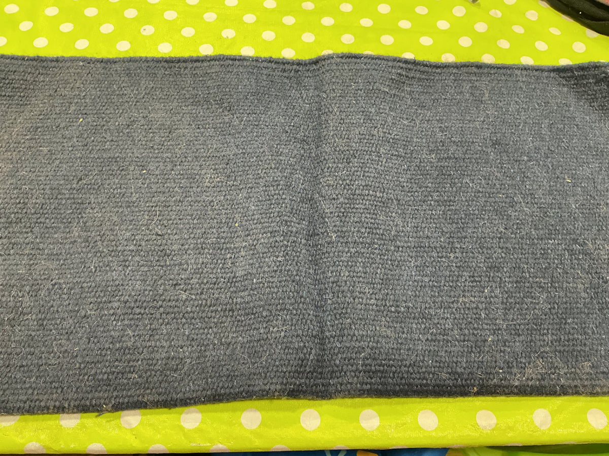 Western Saddle Blanket Navy 35X35