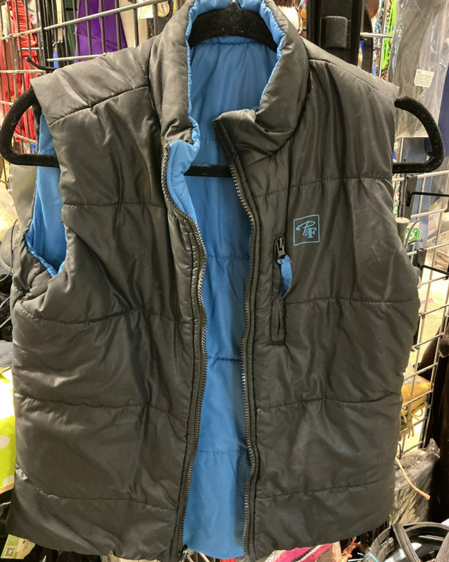 Vest Pilote & Fillies Reversible Black/Teal Size Small