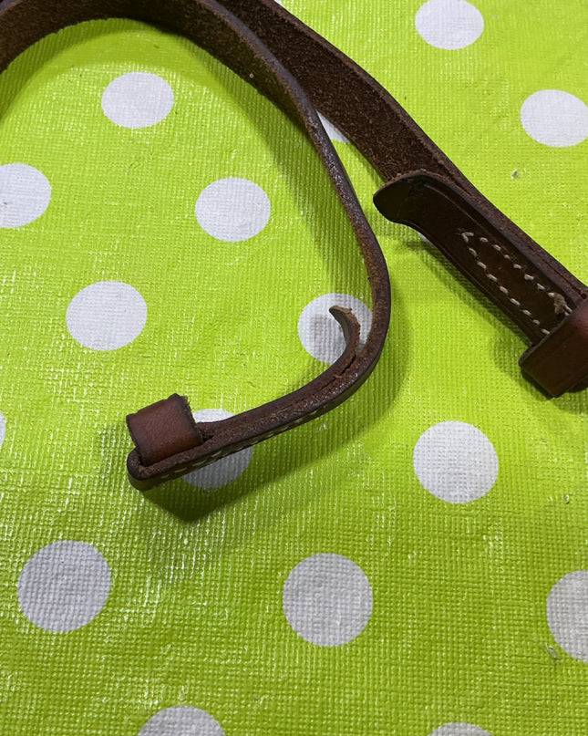 Western Reins Split Leather