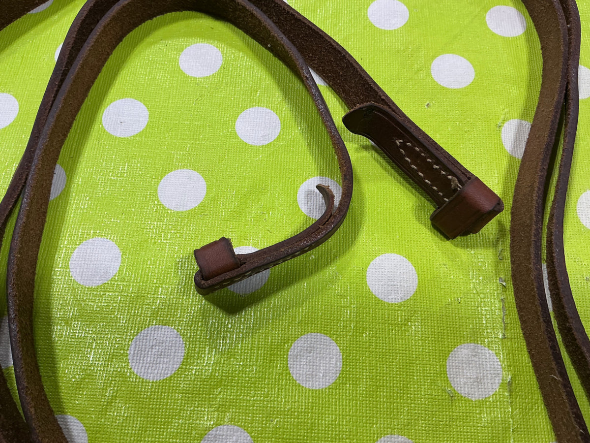 Western Reins Split Leather