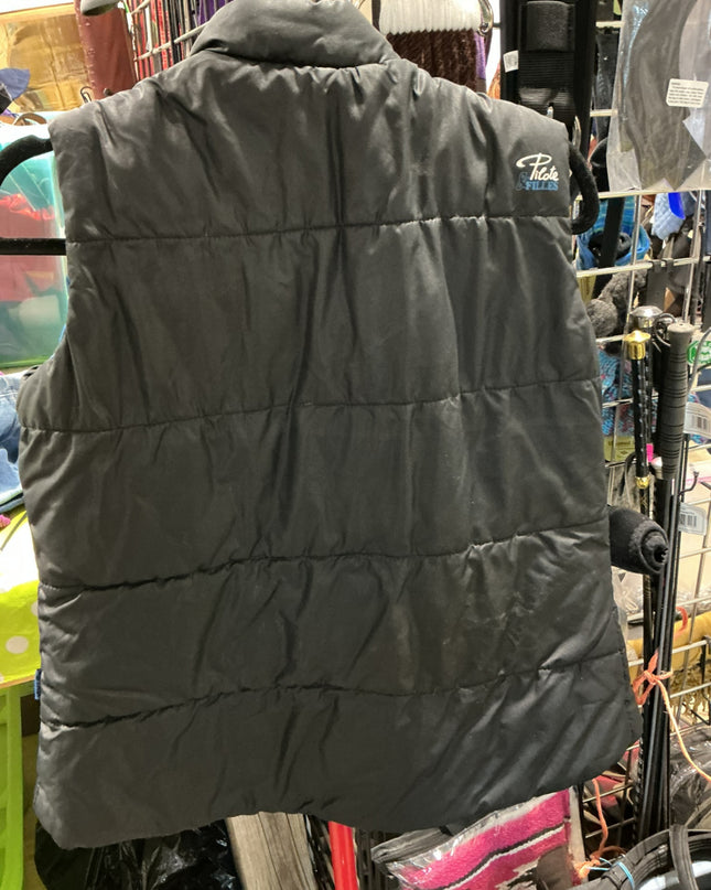 Vest Pilote & Fillies Reversible Black/Teal Size Small