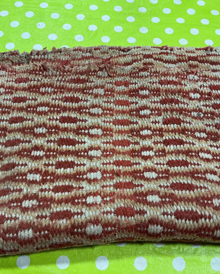 Western Saddle Blanket Red/Brown 30X30