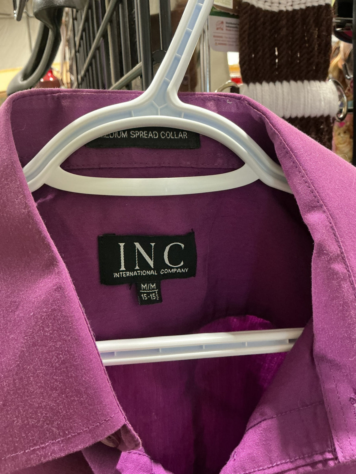Shirt  INC  Size Medium. Purple 