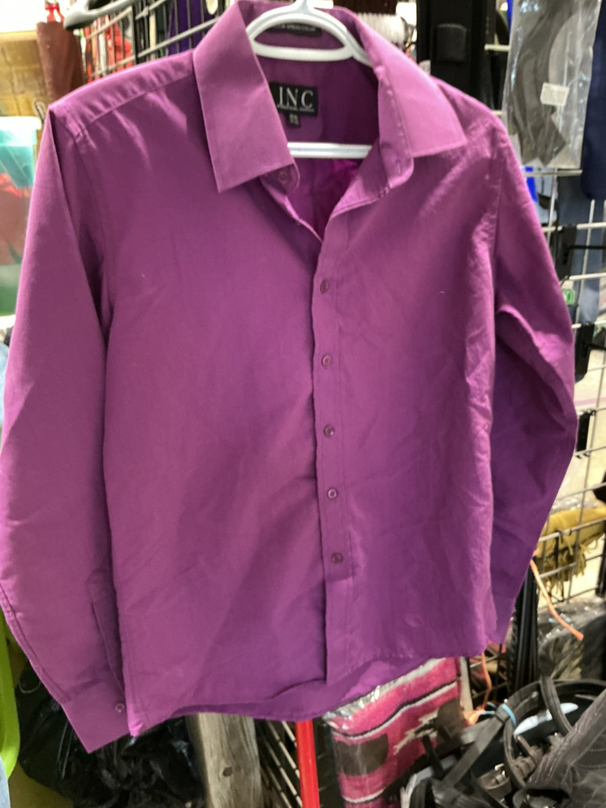 Shirt  INC  Size Medium. Purple 
