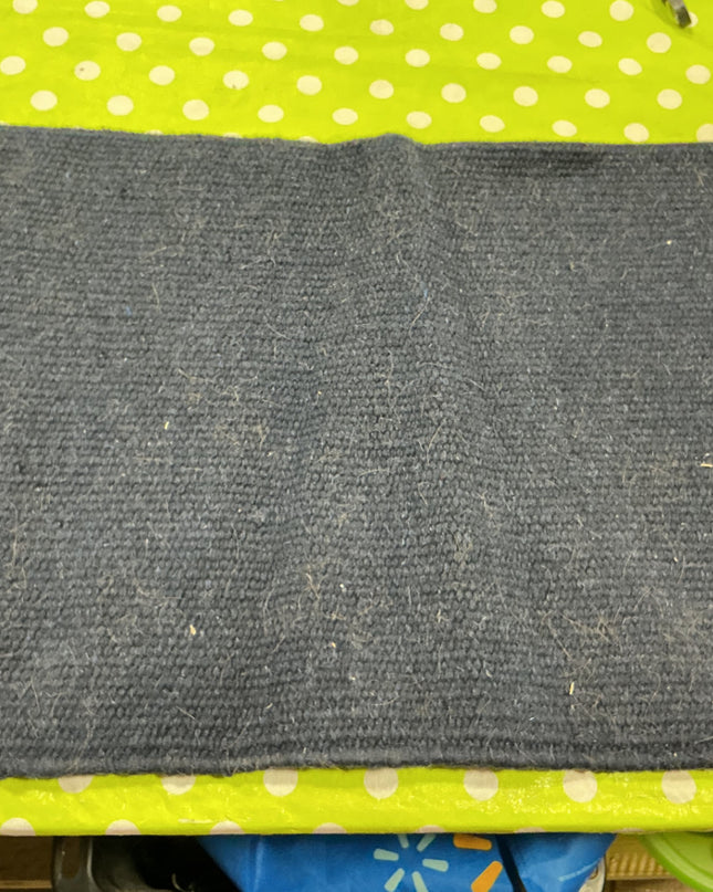 Western Saddle Blanket Navy 35X35