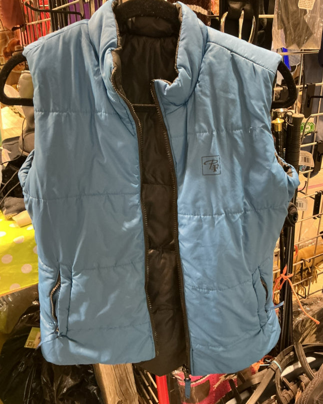Vest Pilote & Fillies Reversible Black/Teal Size Small