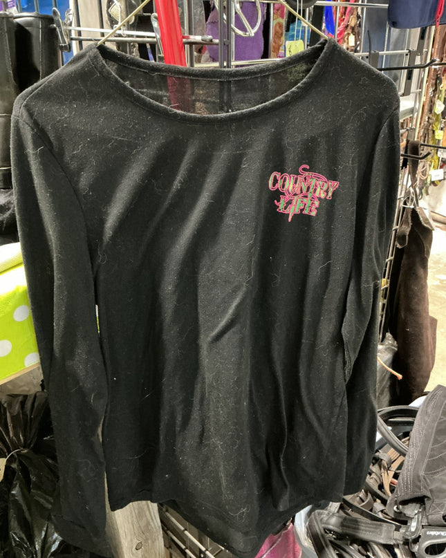 Shirt Country Life Black Size Small