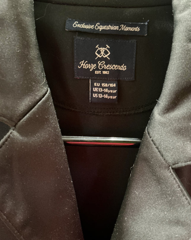 English Show Coat 13/14 Black