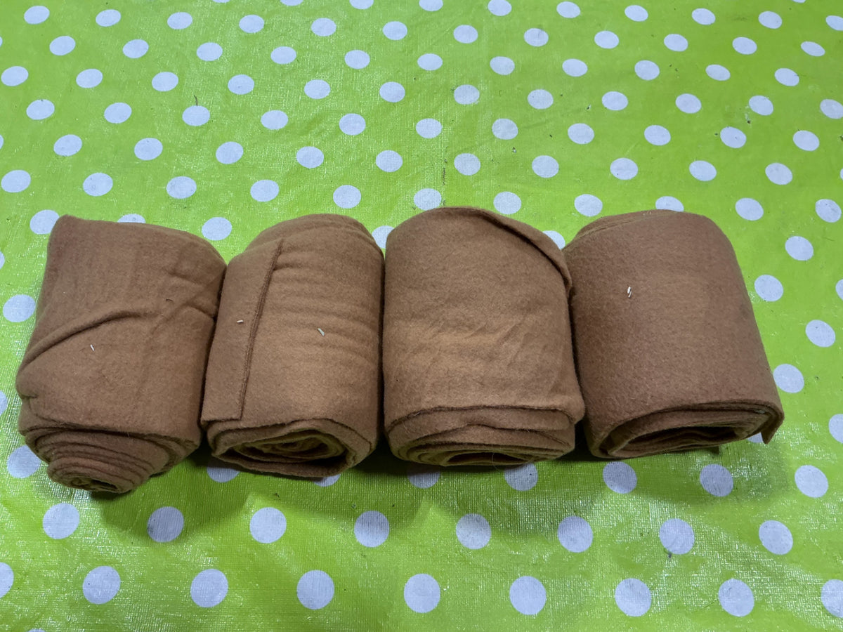 Polo Wraps (4) Brown 