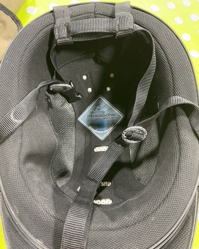 Helmet and Ariat Bag 6 7/8