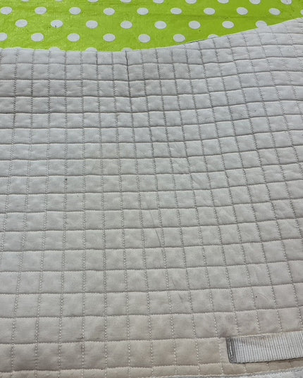 English Saddle Pad Back On Track White