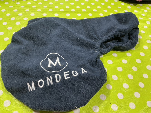 English Saddle Cover blue Fleece