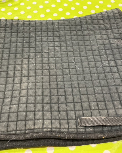 English Saddle Pad Back On Track Black