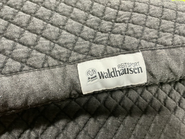 English Saddle Pad Black Dressage